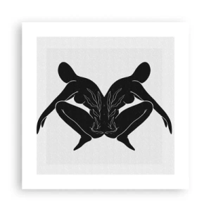 Affiche - Poster - Une âme commune - 40x40 cm