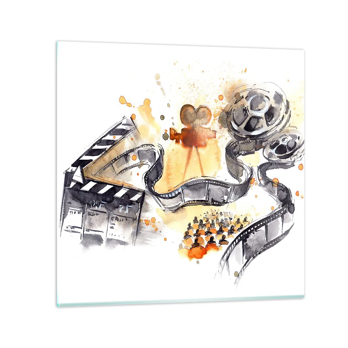 Impression sur verre - Image sur verre - Au pays des rêves - 40x40 cm