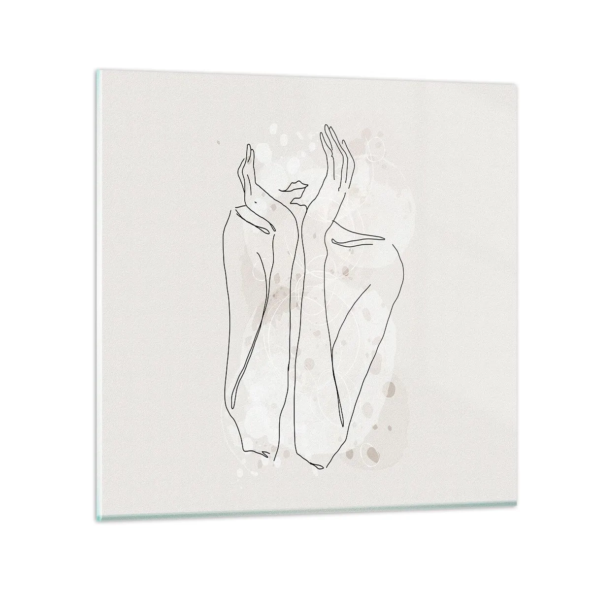 Impression sur verre - Image sur verre - Instant de rêve - 60x60 cm