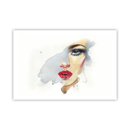 Affiche - Poster - Reflet dans une goutte d'eau - 91x61 cm