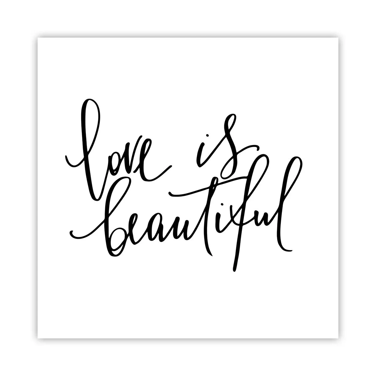 Affiche - Poster - Lire et répéter - 50x50 cm