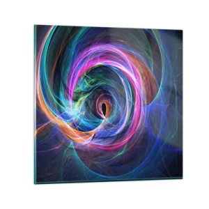 Impression sur verre - Image sur verre - Où m'emmènes-tu ? - 40x40 cm