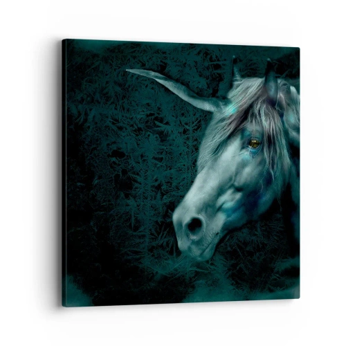 Impression sur toile - Image sur toile - Dans une forêt de conte de fées - 40x40 cm