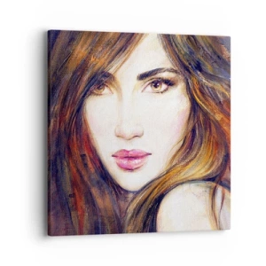 Impression sur toile - Image sur toile - Un sou pour vos pensées - 40x40 cm