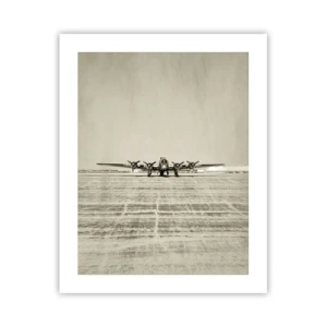 Affiche - Poster - Toujours prêt! - 40x50 cm