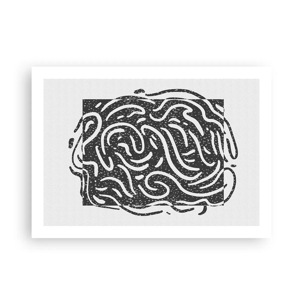 Affiche - Poster - Abstraction : la danse de la joie - 70x50 cm