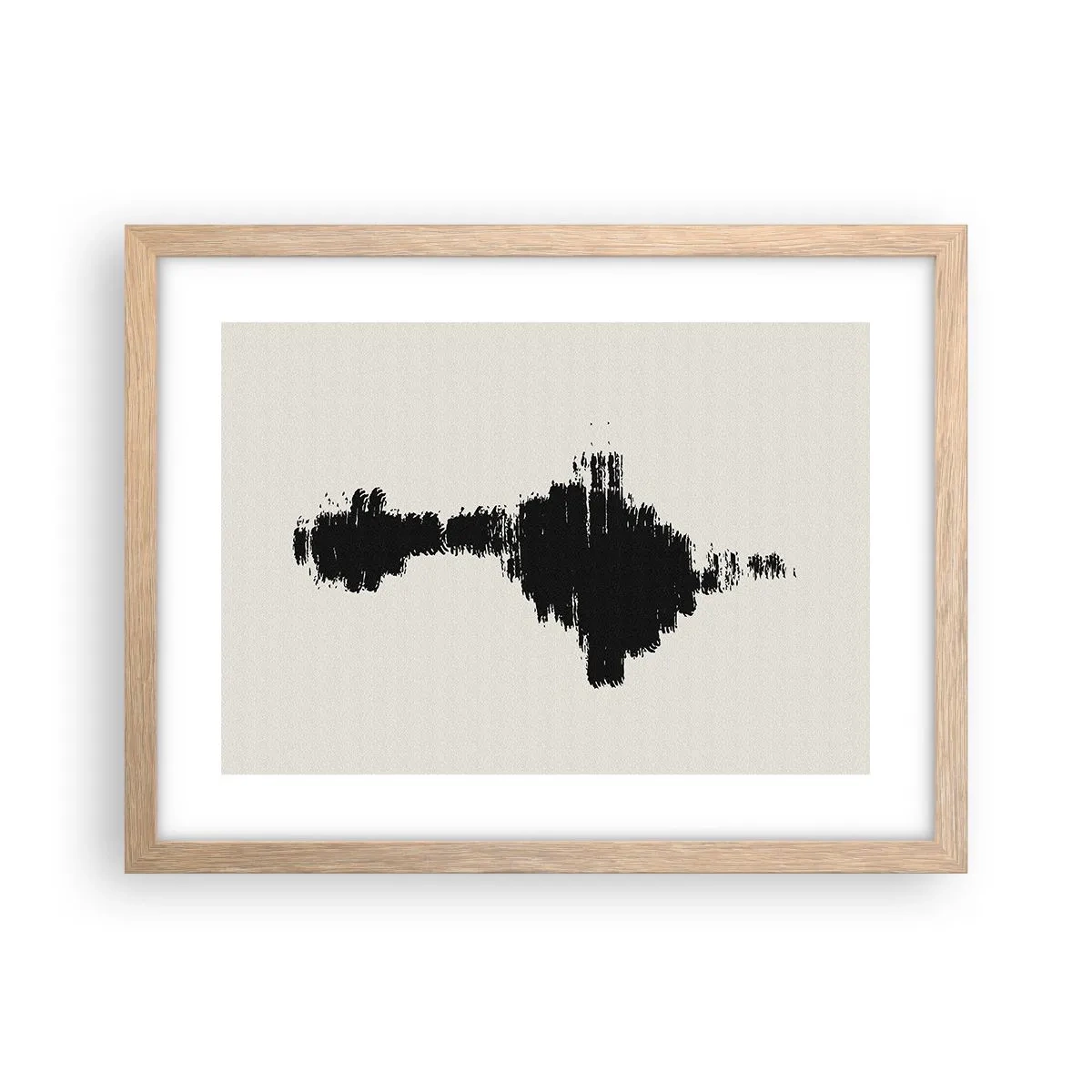 Affiche dans un chêne clair - Poster - Vibrations de l'imagination - 40x30 cm