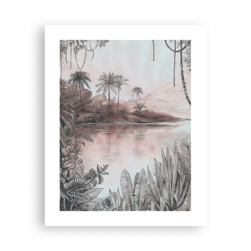 Affiche - Poster - Journal d'un explorateur du XIXe siècle - 40x50 cm