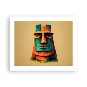 Affiche - Poster - Statuesque et sympathique - 50x40 cm