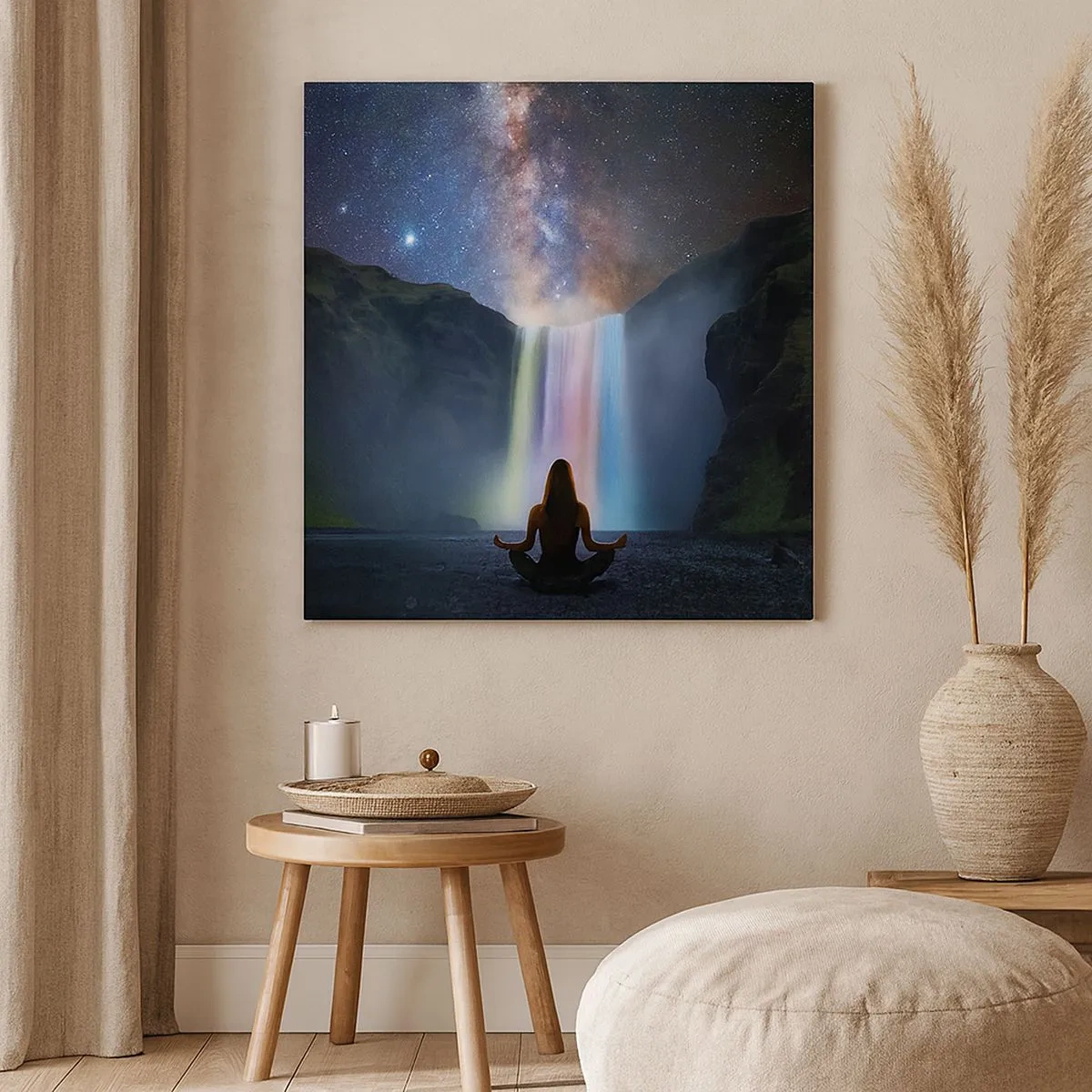 Impression sur toile - Image sur toile - Harmonie absolue - 30x30 cm