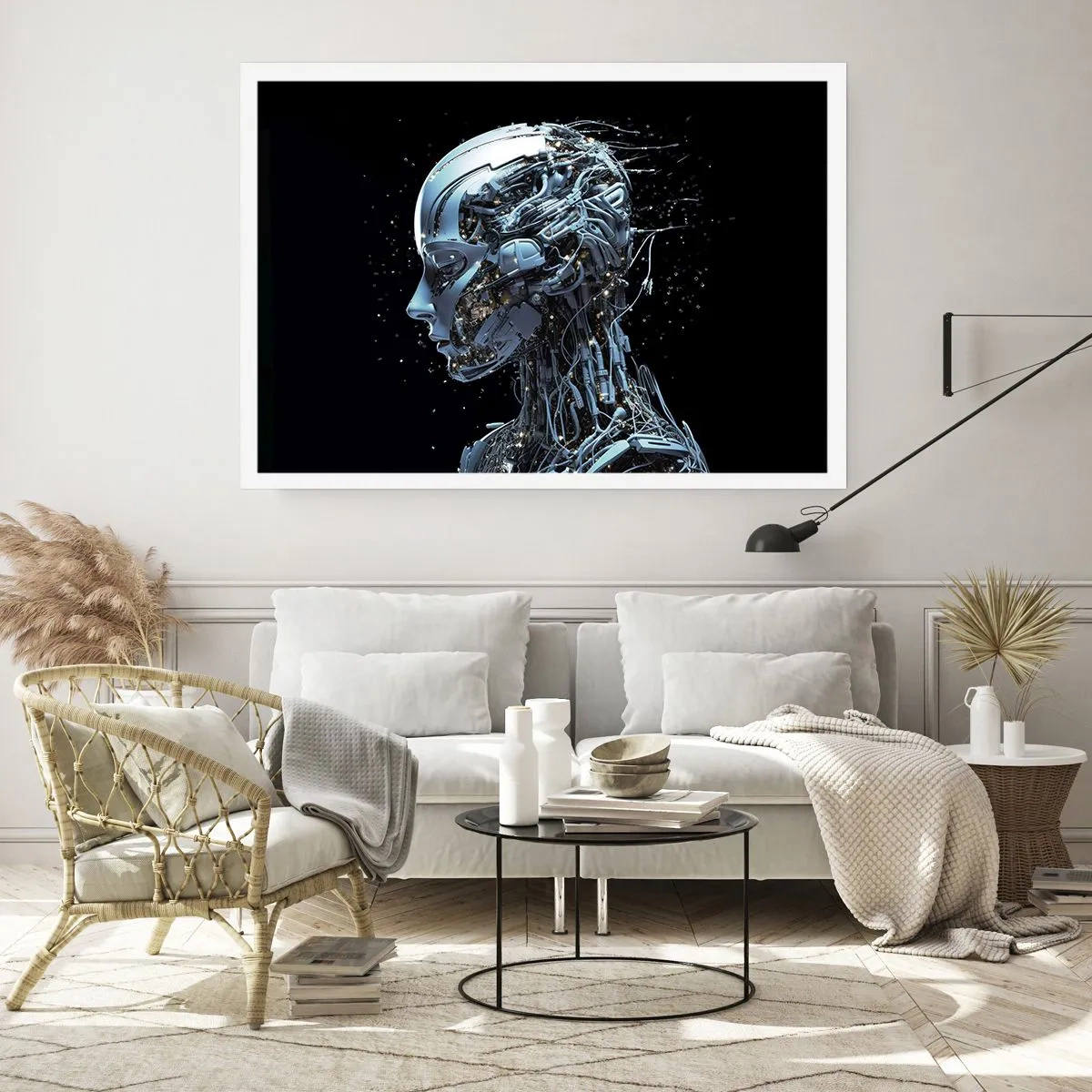 Affiche - Poster - La technologie est une femme - 91x61 cm