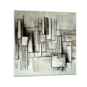 Impression sur verre - Image sur verre - Le pouvoir de la simplicité - 40x40 cm