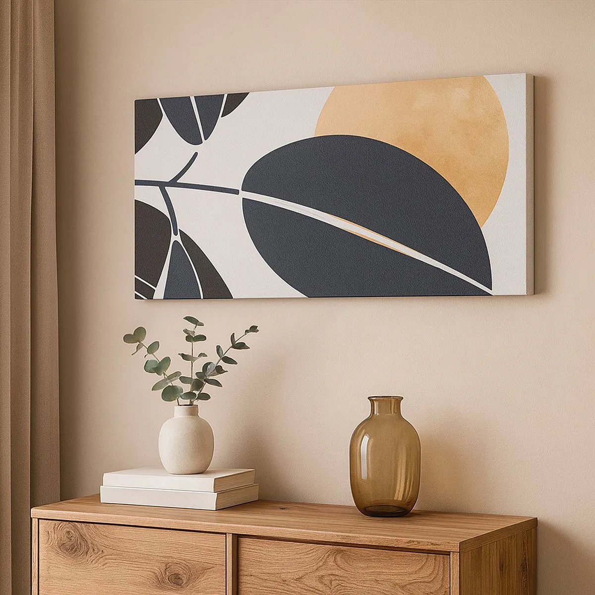 Impression sur toile - Image sur toile - Une chaude journée d'été - 100x40 cm