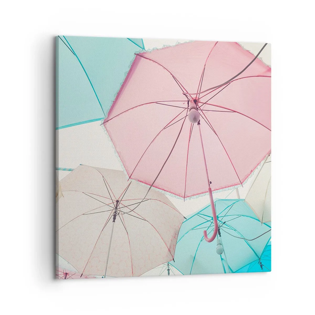 Impression sur toile - Image sur toile - Parfois le soleil, parfois la pluie - 50x50 cm