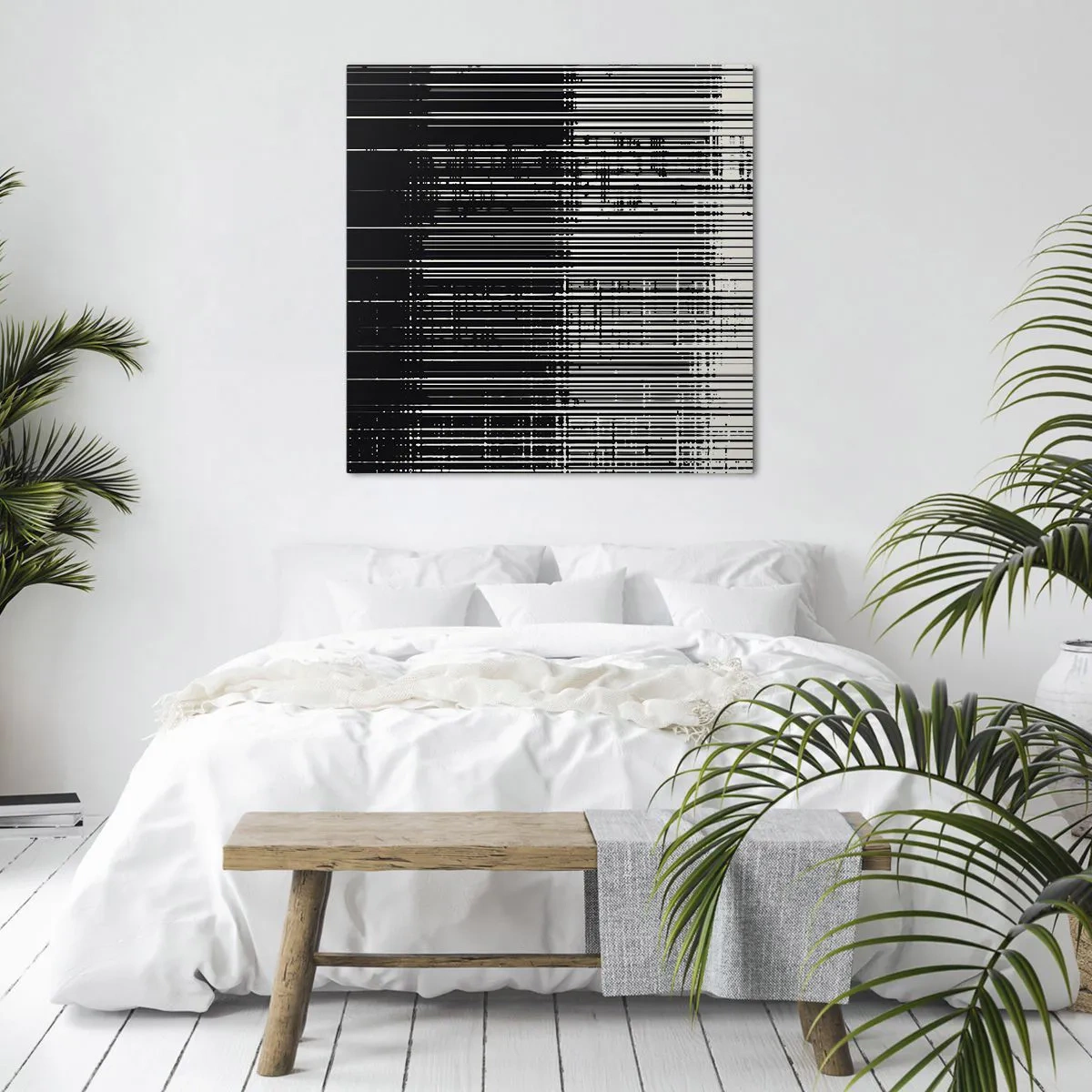 Impression sur toile - Image sur toile - Ondes et vibrations - 30x30 cm