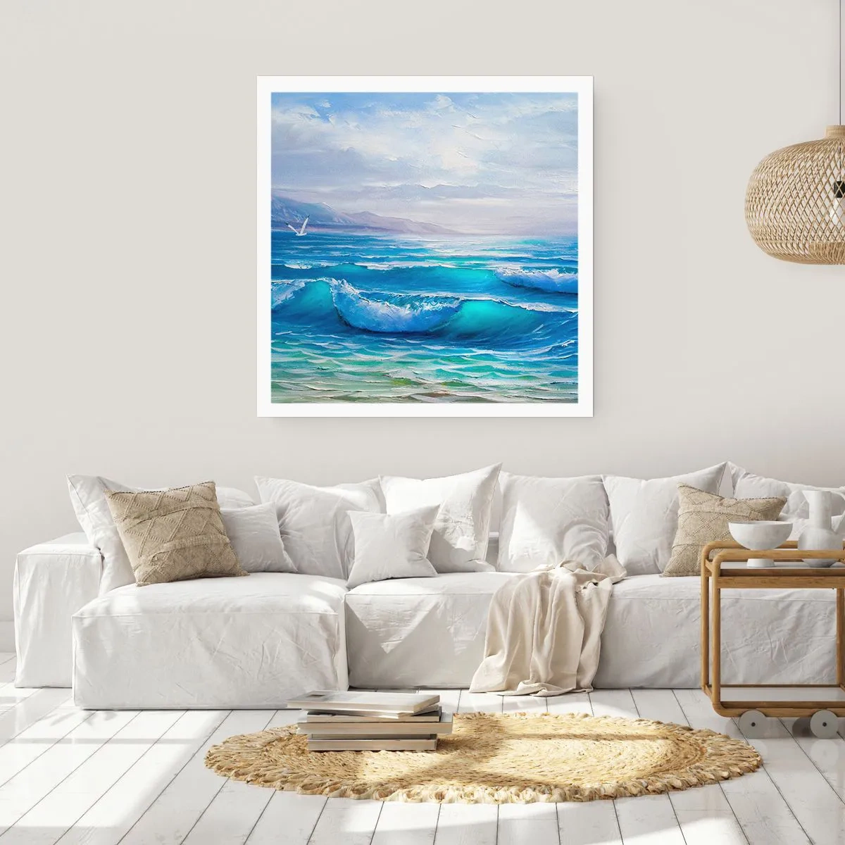 Affiche - Poster - Il apporte un soulagement - 40x40 cm