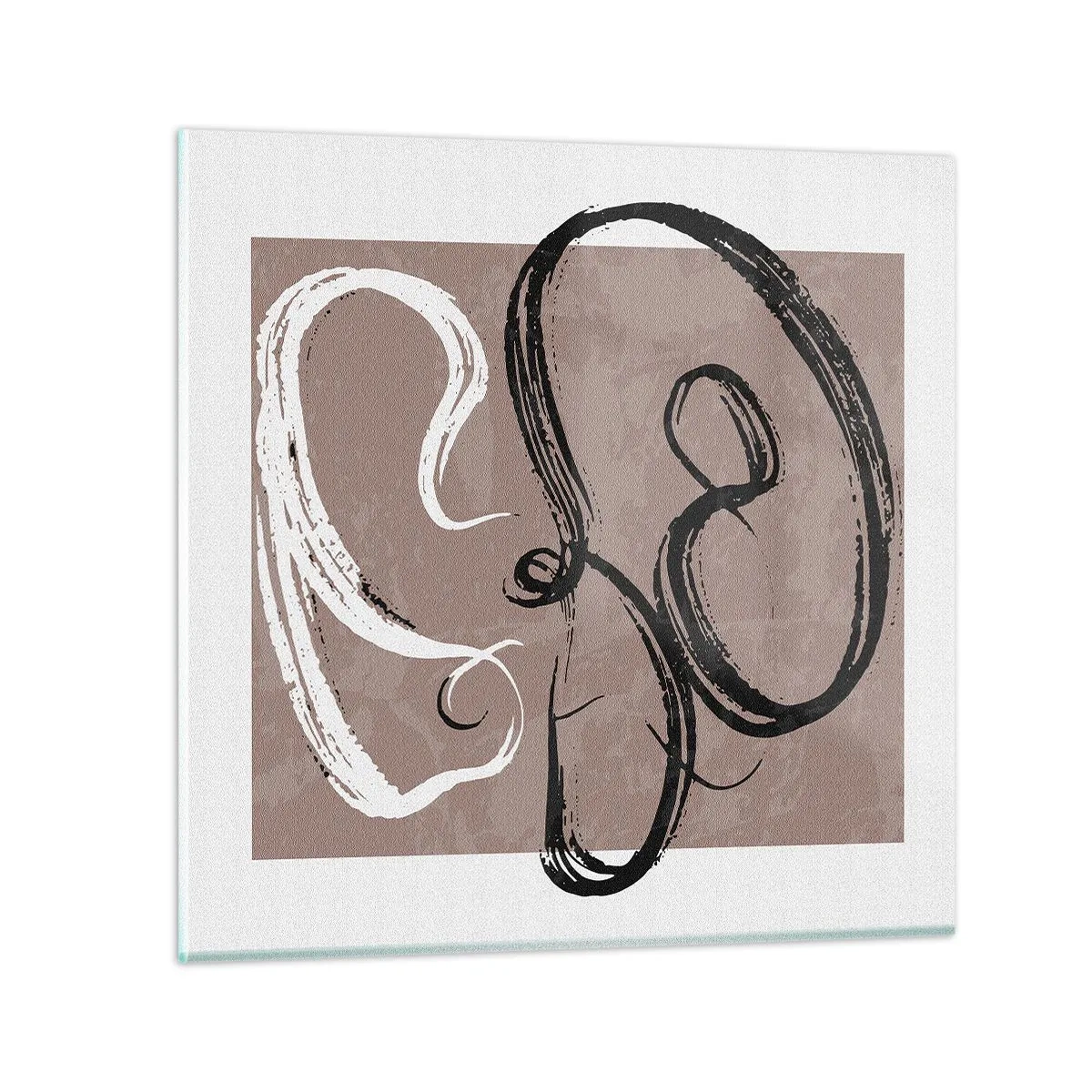 Impression sur verre - Image sur verre - Composition – la recherche de la plénitude - 70x70 cm