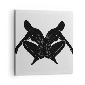 Impression sur toile - Image sur toile - Une âme commune - 50x50 cm