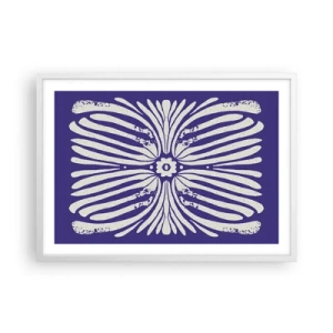 Affiche dans un cadre blanc - Poster - Inspirations ethniques - 70x50 cm