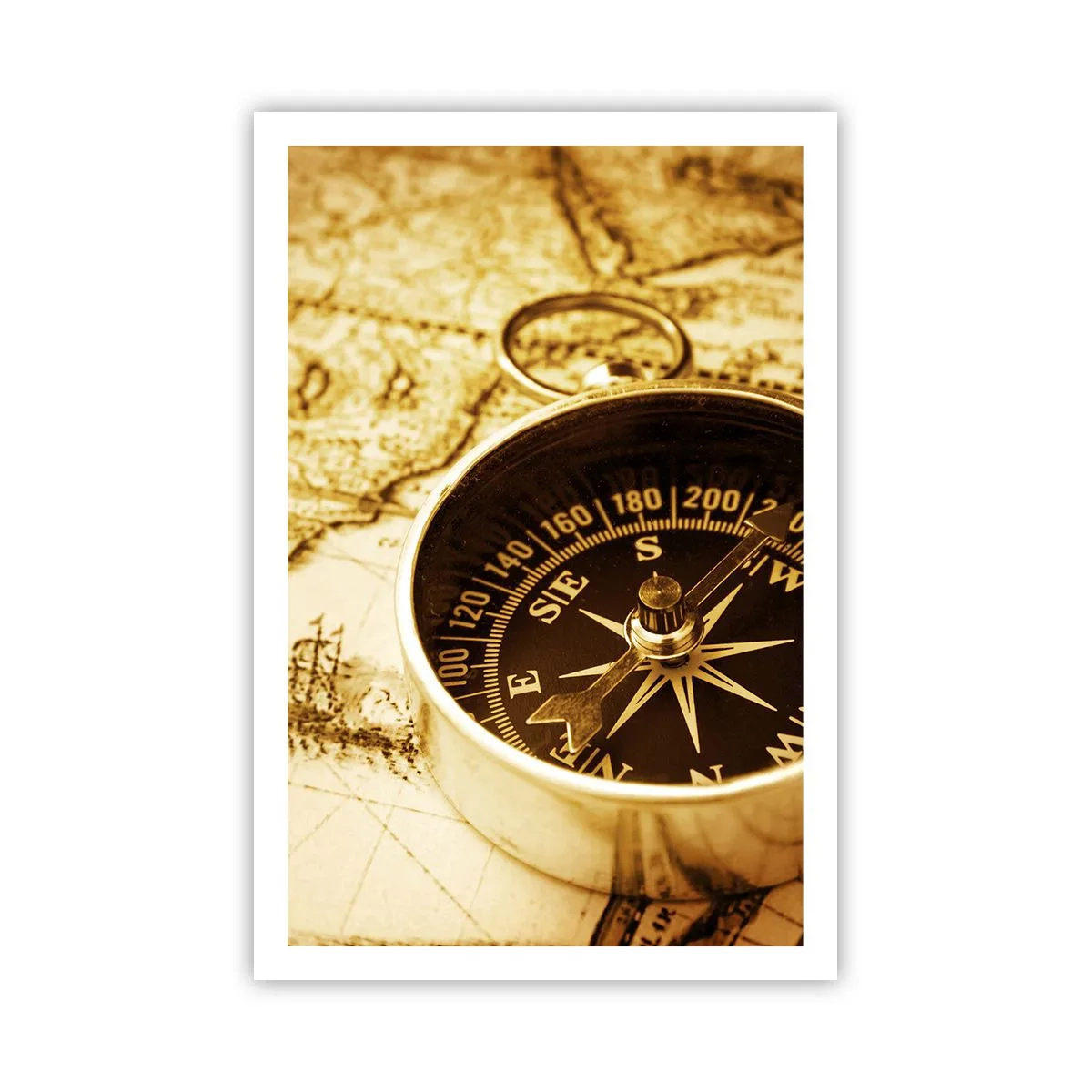 Affiche - Poster - Est ou ouest? - 61x91 cm