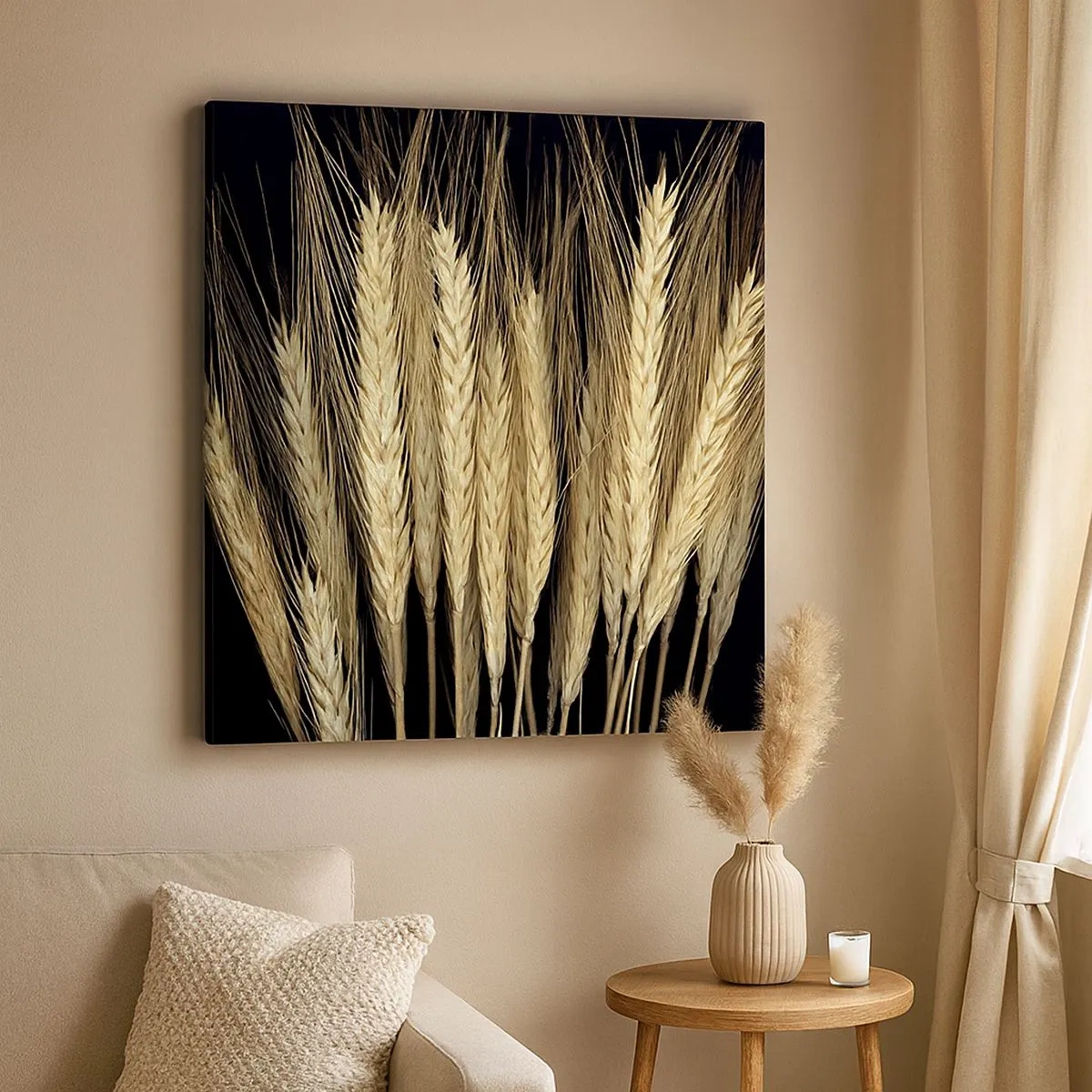 Impression sur toile - Image sur toile - Magie rustique - 30x30 cm