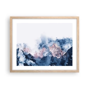 Affiche dans un chêne clair - Poster - Ce sont des sommets ! - 50x40 cm