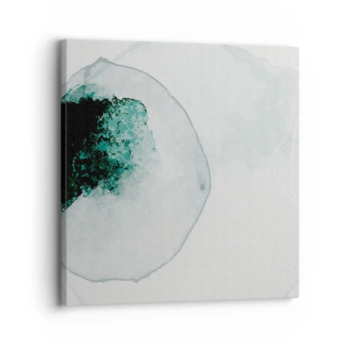 Impression sur toile - Image sur toile - Dans une goutte d'eau - 30x30 cm