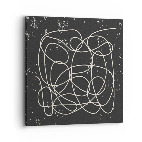 Impression sur toile - Image sur toile - Errance des pensées - 40x40 cm