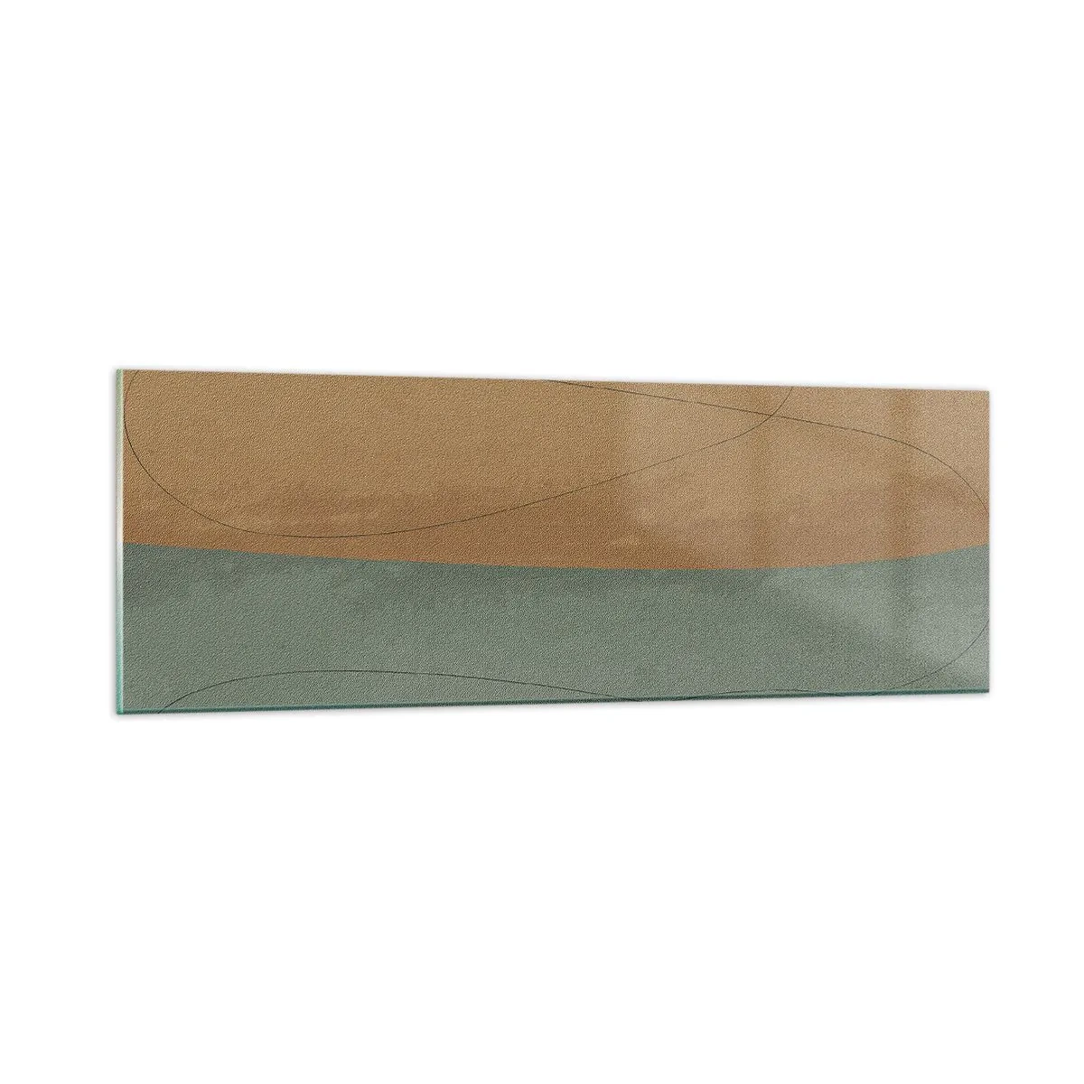 Impression sur verre - Image sur verre - Composition horizontale - 90x30 cm