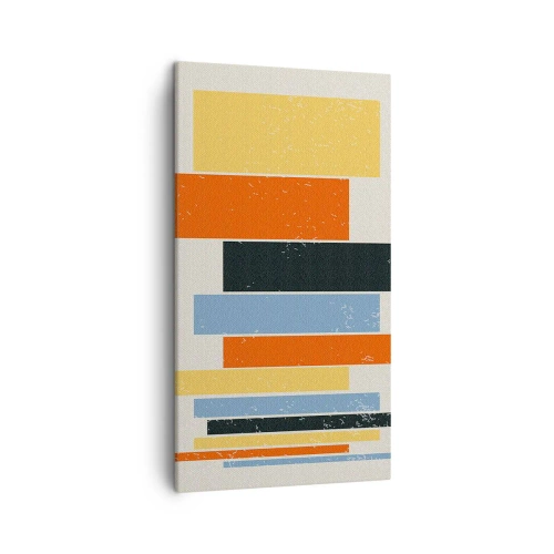 Impression sur toile - Image sur toile - Notation musicale - 45x80 cm