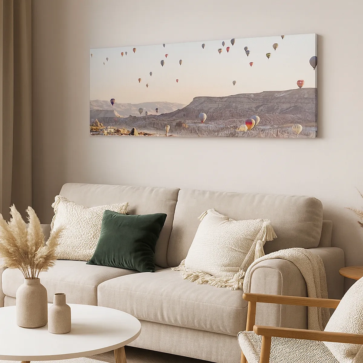 Impression sur toile - Image sur toile - Comme des navires dans le ciel - 30x30 cm