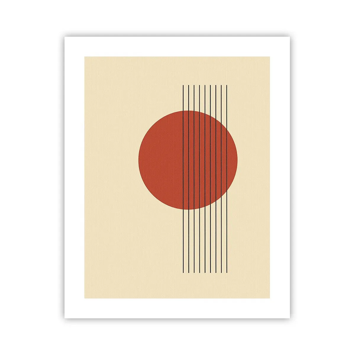 Affiche - Poster - Aux alentours et plus loin - 40x50 cm