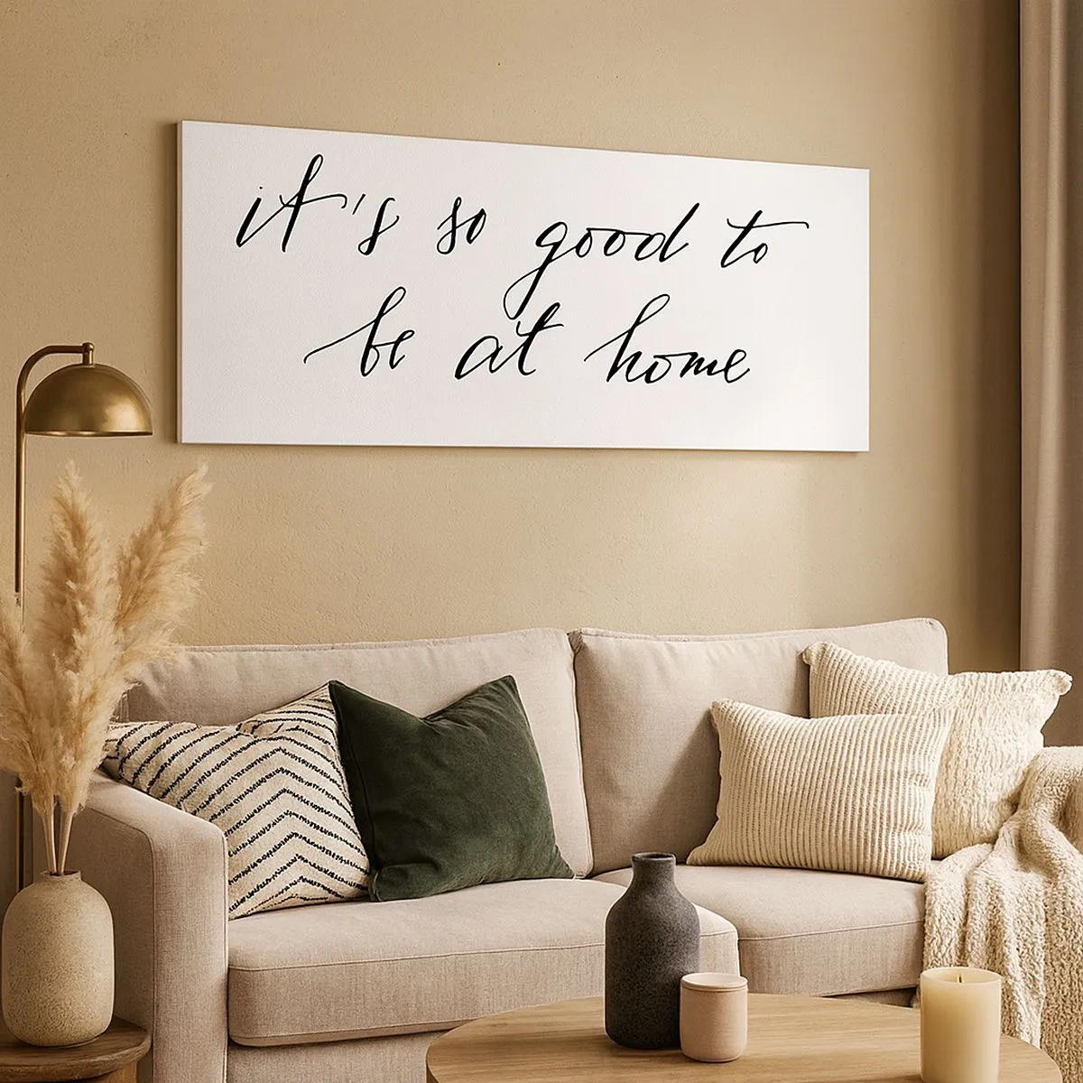 Impression sur toile - Image sur toile - Toute la vérite - 100x40 cm