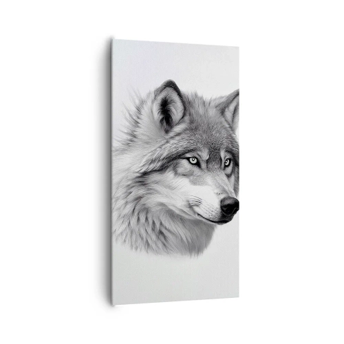 Impression sur toile - Image sur toile - Alpha – sans aucun doute - 65x120 cm