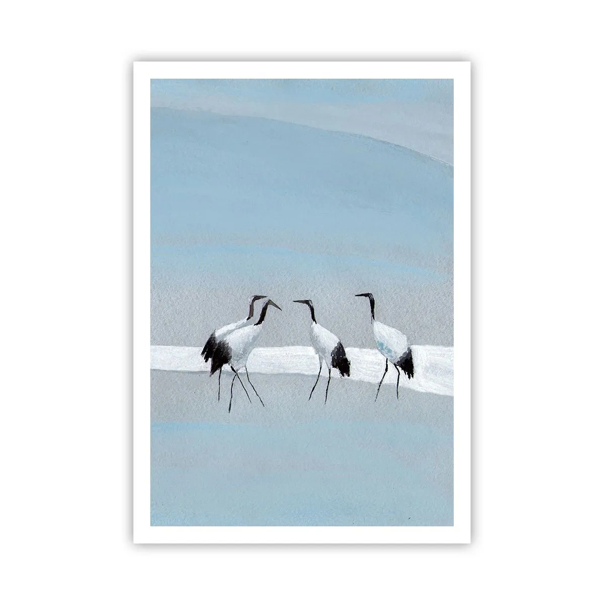 Affiche - Poster - Après une chaude journée - 70x100 cm