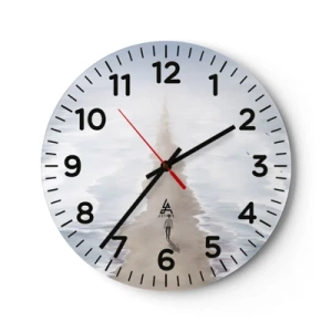 Horloge murale - Pendule murale - Un brillant avenir - 30x30 cm