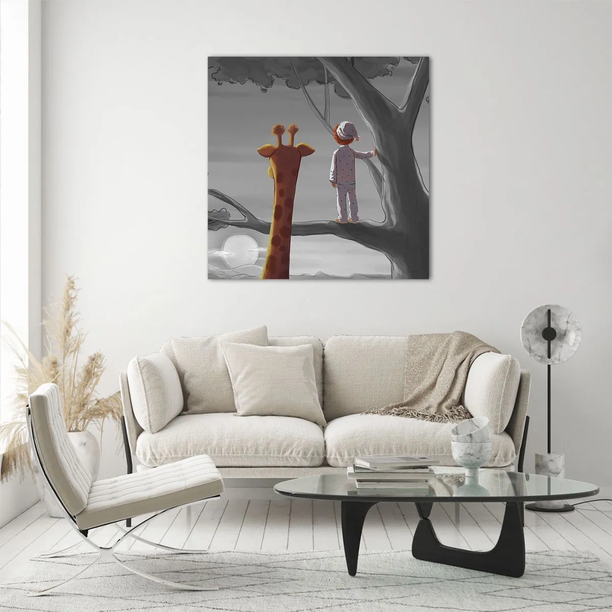 Impression sur verre - Image sur verre - Cela arrive vraiment - 30x30 cm