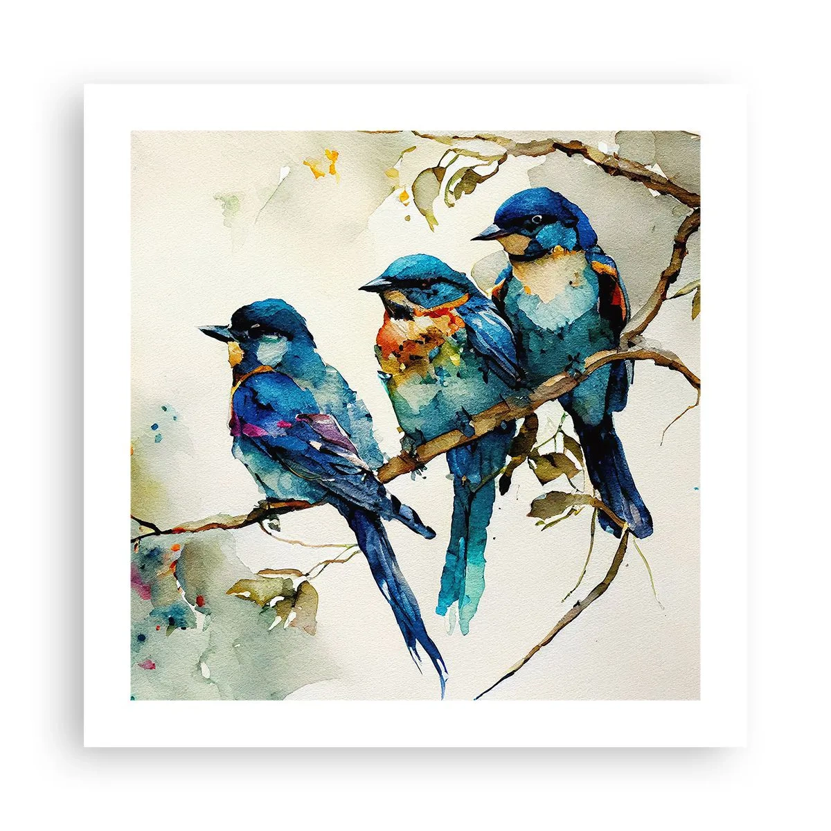 Affiche - Poster - A-t-il été offensé ? - 50x50 cm