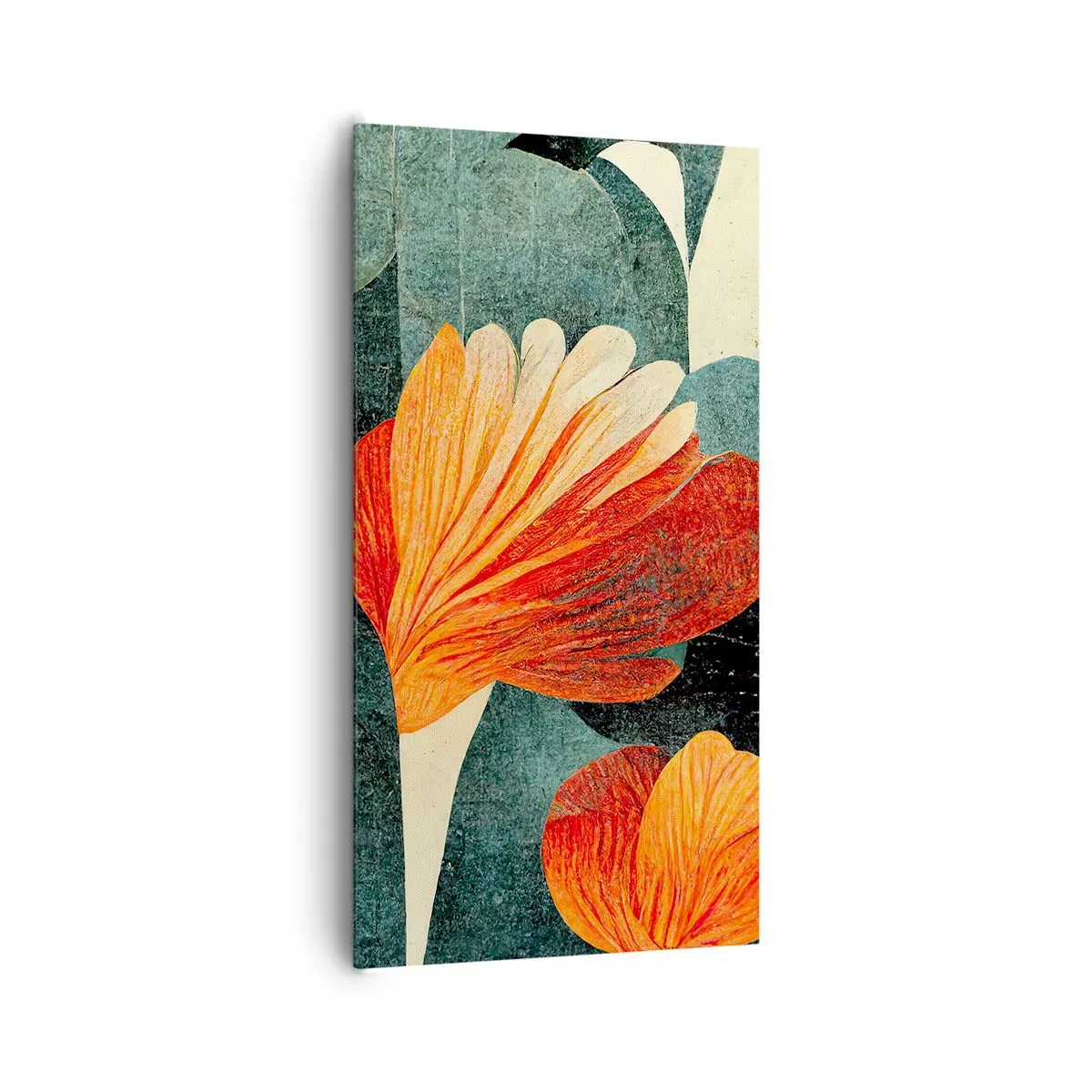 Impression sur toile - Image sur toile - La chaleur des tropiques et la fraîcheur de la verdure - 65x120 cm