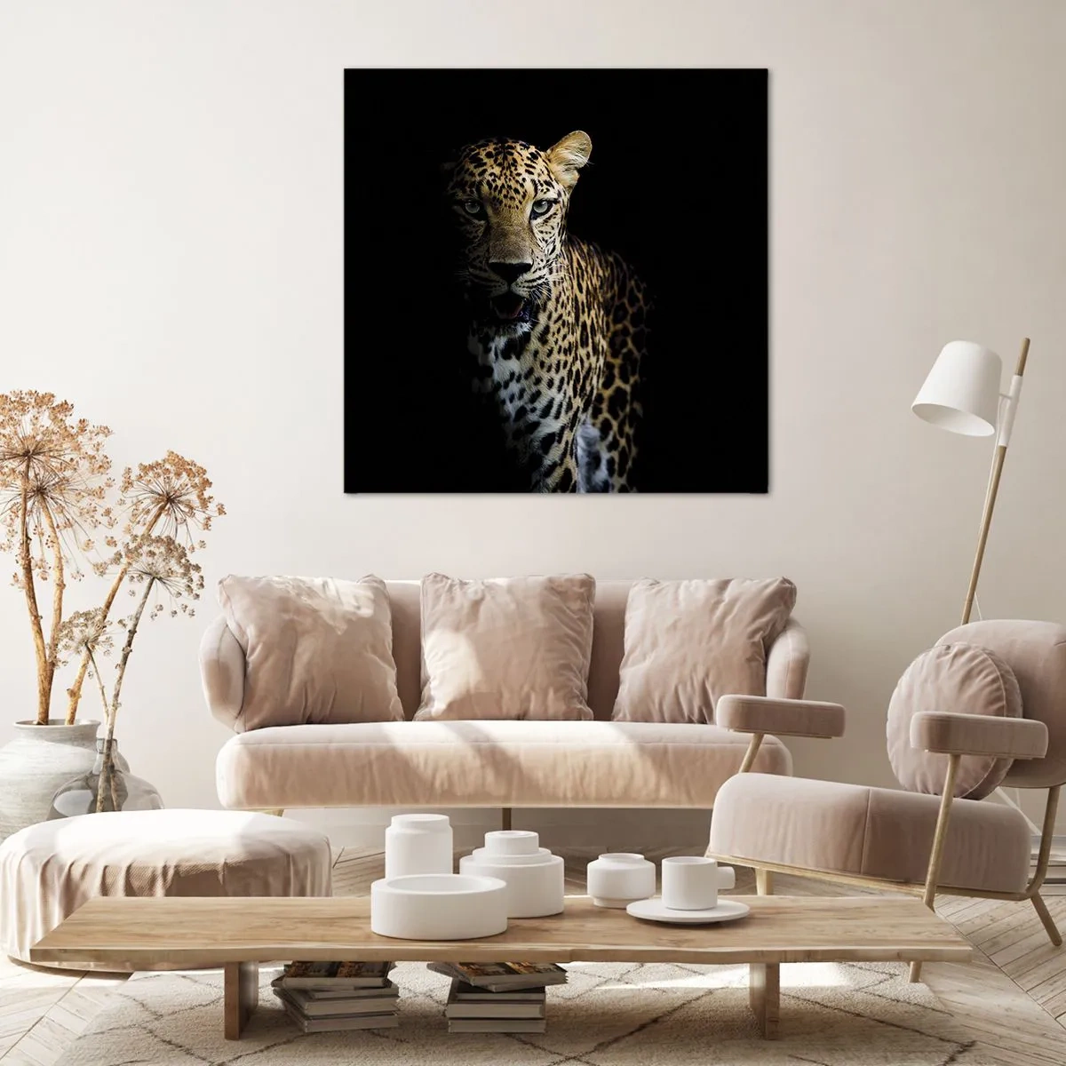 Impression sur toile - Image sur toile - Beauté sombre - 60x60 cm