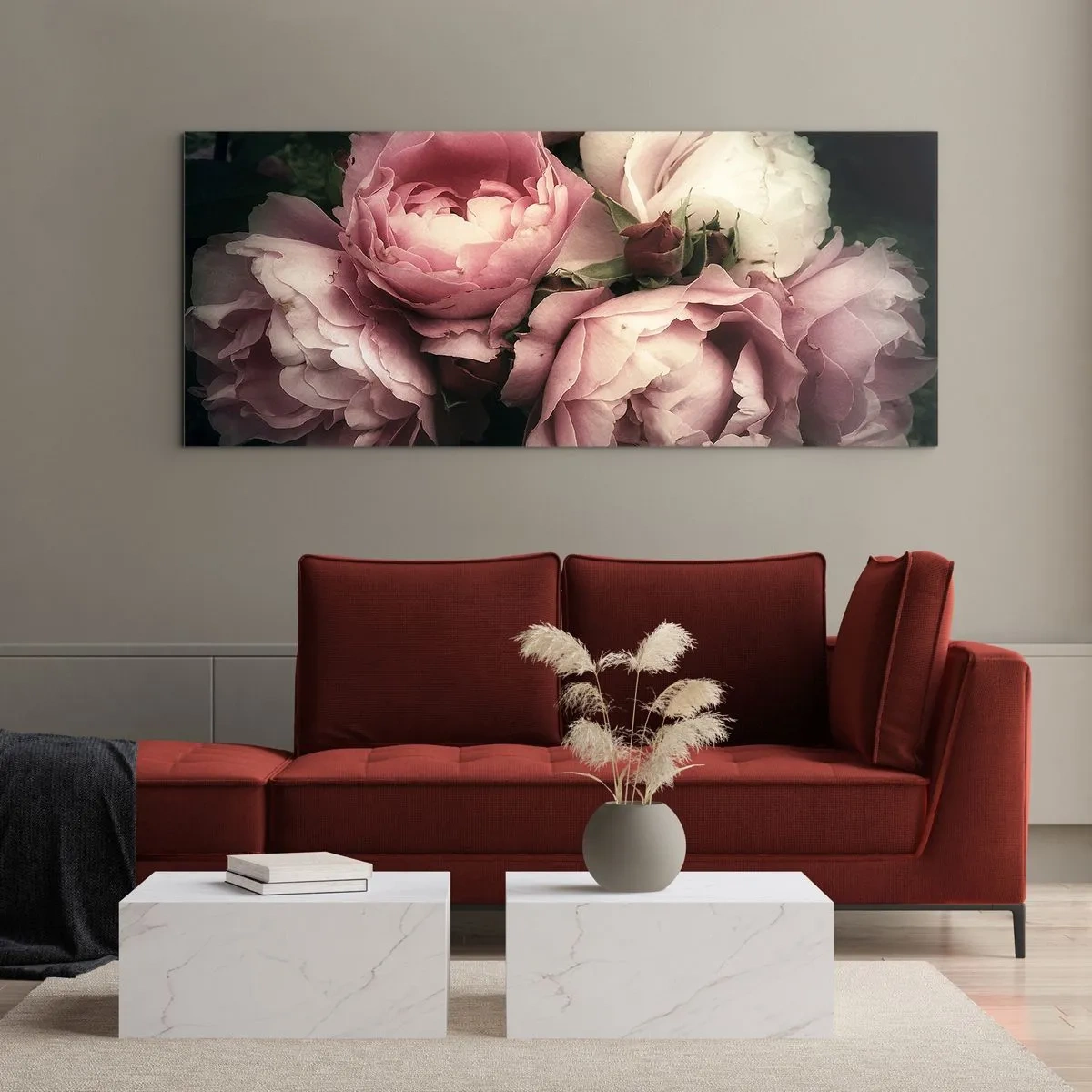 Impression sur verre - Image sur verre - Le charme de la belle époque - 100x40 cm