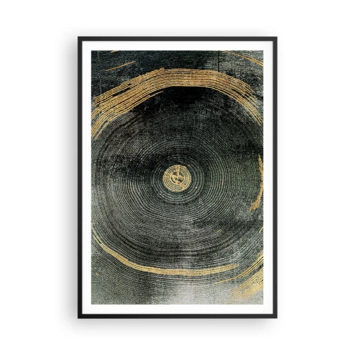 Affiche dans un cadre noir - Poster - Changement et persistance - 70x100 cm