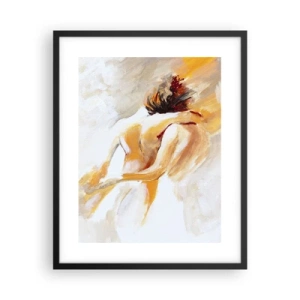 Affiche dans un cadre noir - Poster - Proximité dans le ciel - 40x50 cm