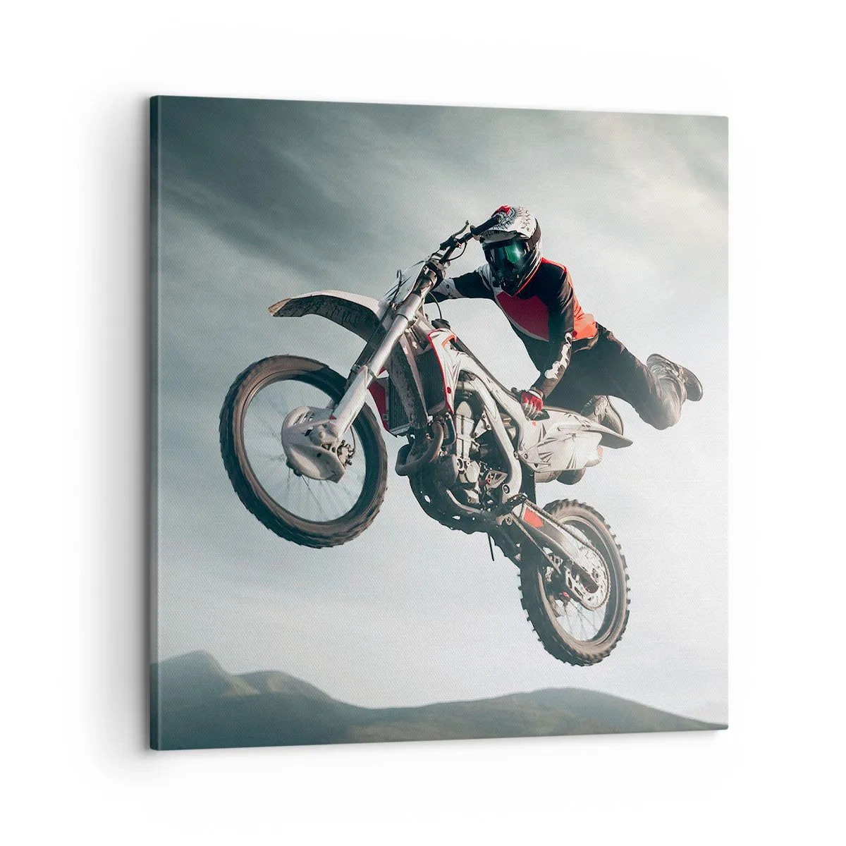 Impression sur toile - Image sur toile - Il n'y a pas de plaisir sans risque - 60x60 cm