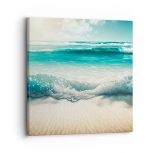 Impression sur toile - Image sur toile - La paix de l'océan - 30x30 cm