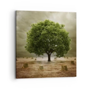 Impression sur toile - Image sur toile - Tout l'espoir - 70x70 cm