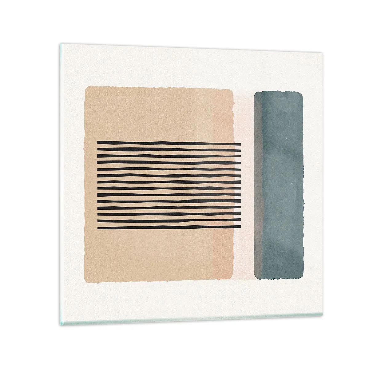 Impression sur verre - Image sur verre - Tout est en ordre - 60x60 cm