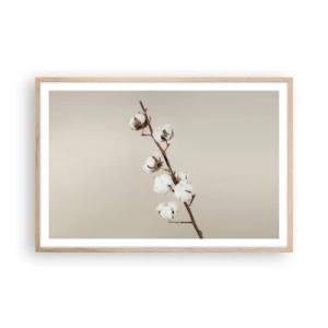 Affiche dans un chêne clair - Poster - A la source de la douceur - 91x61 cm