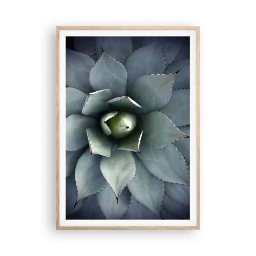 Affiche dans un chêne clair - Poster - Wabi et observe - 70x100 cm