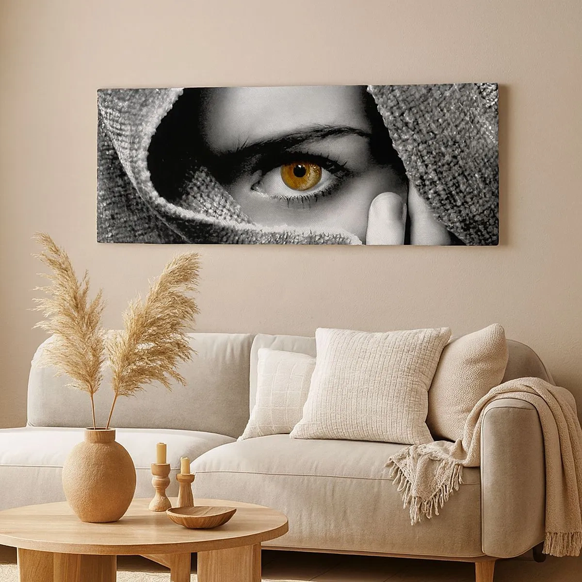 Impression sur toile - Image sur toile - Apprenez le secret - 100x40 cm